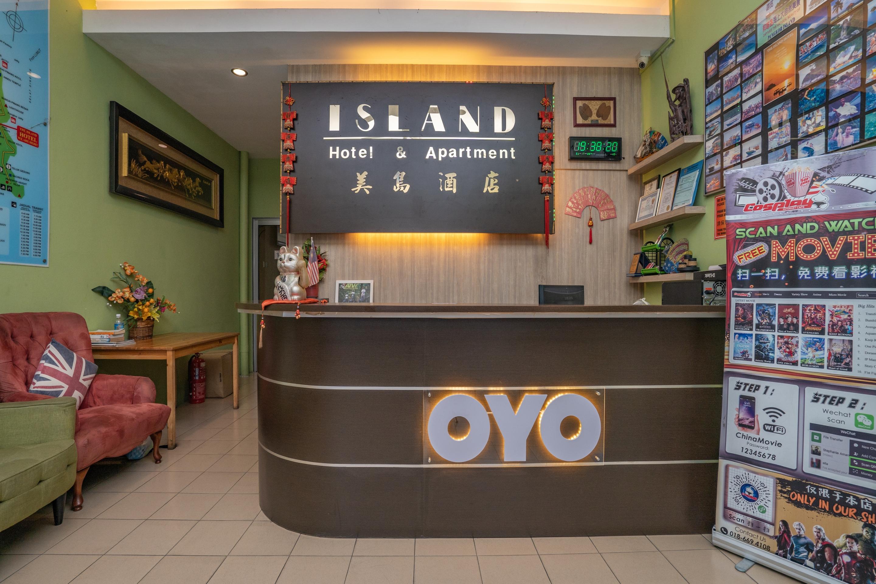 Oyo 44078 The Island Hotel Kampong Pasir Bogak Buitenkant foto