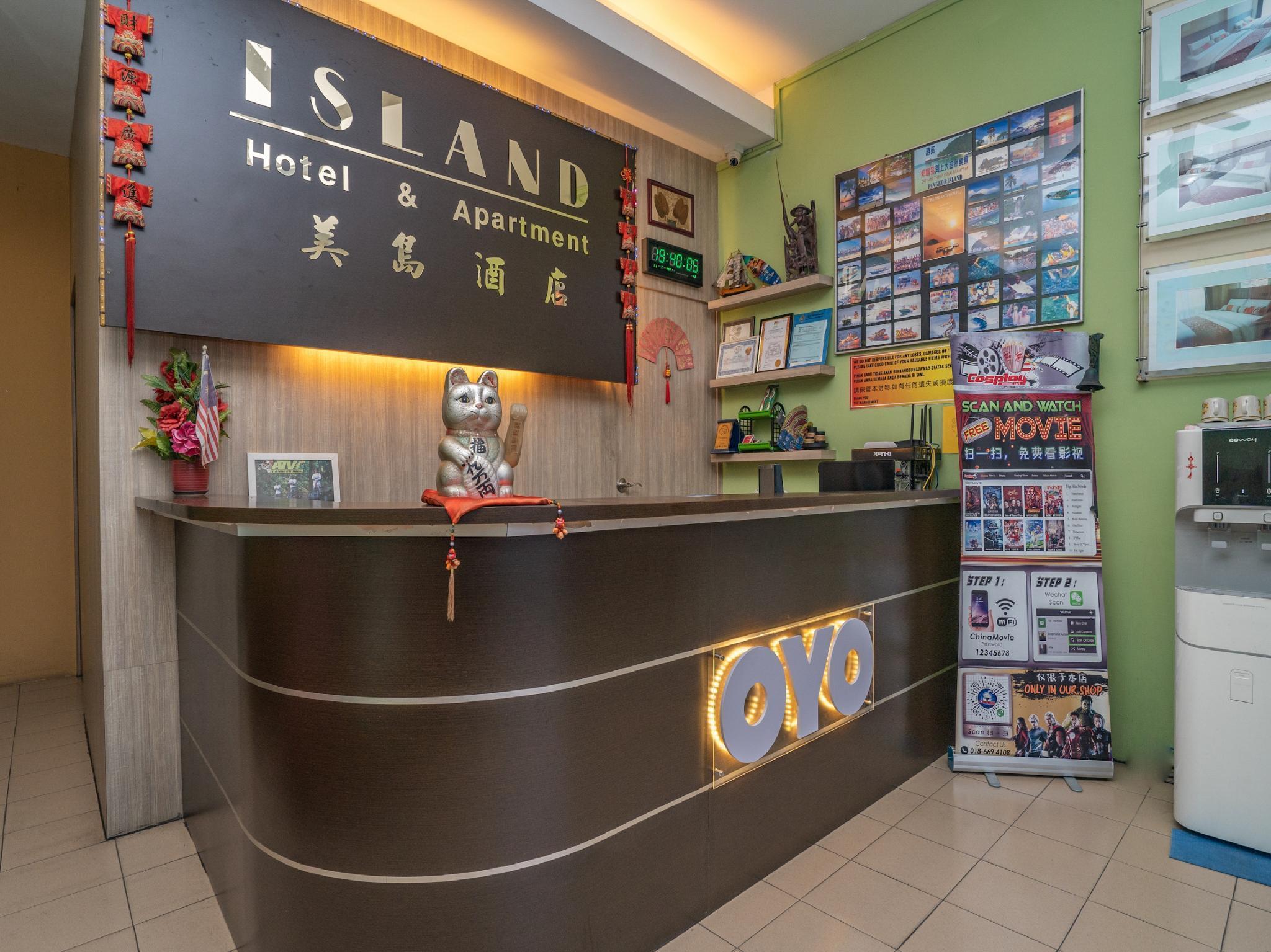 Oyo 44078 The Island Hotel Kampong Pasir Bogak Buitenkant foto